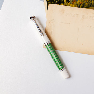Pelikan M605 Green White Special Edition Fountain Pen