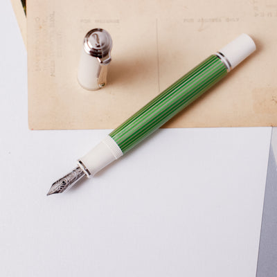 Pelikan M605 Green White Special Edition Fountain Pen