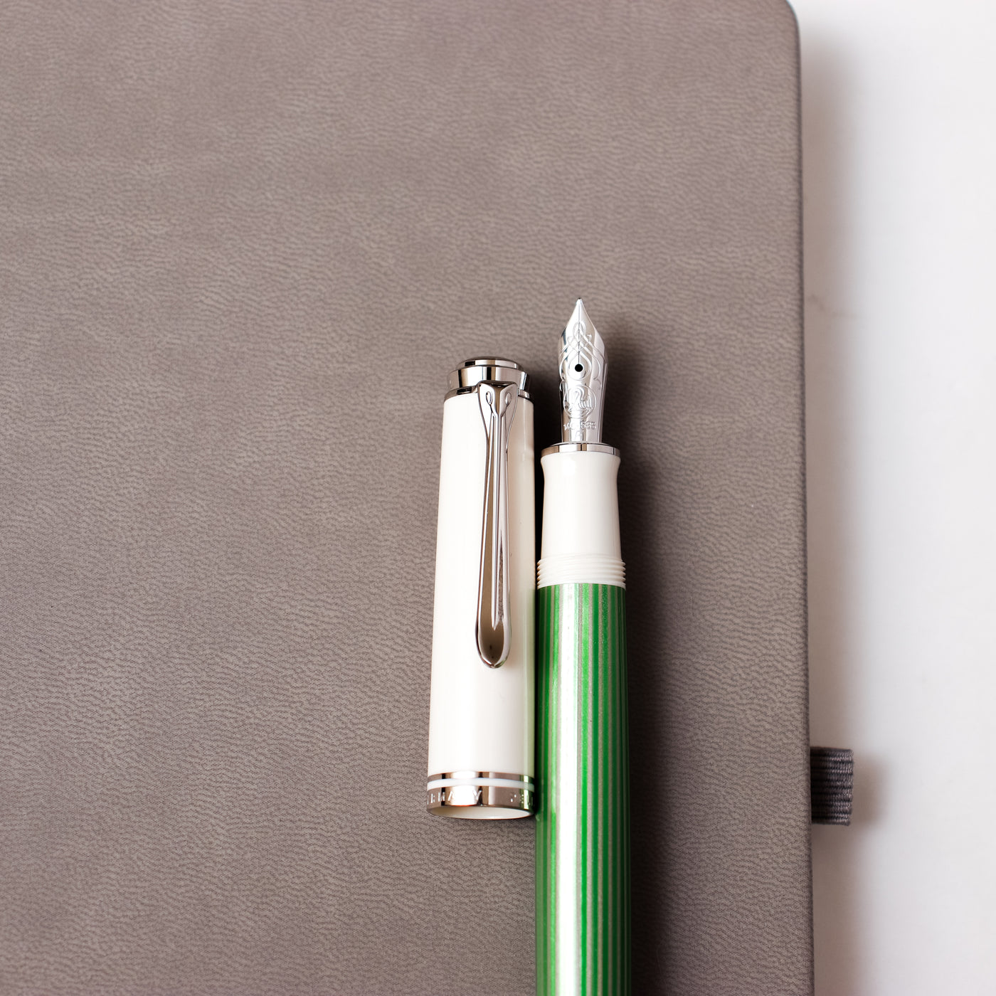 Pelikan M605 Green White Special Edition Fountain Pen