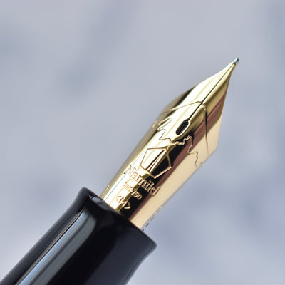 Namiki Yukari Royale Collection Black Urushi Lacquer Fountain Pen 18k Nib-Namiki-Truphae