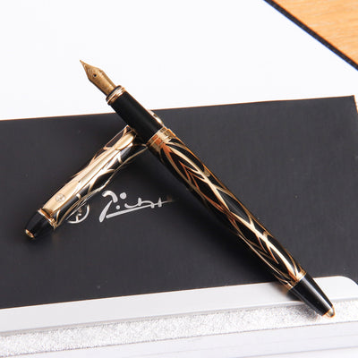 Picasso 901 Black & Gold Fountain Pen