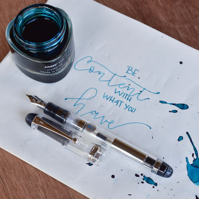 Minimalist Fountain Pen - Pilot Clear Custom 74