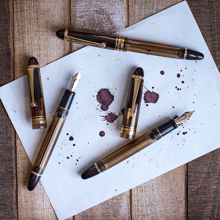 Pilot Custom 823 Amber Fountain Pen – Truphae