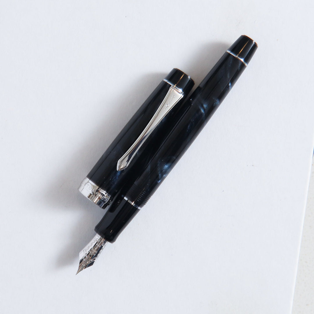 Pilot Custom Heritage SE Black Marble Fountain Pen - Vulpen