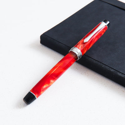 Pilot Orange Marble Fountain Pen