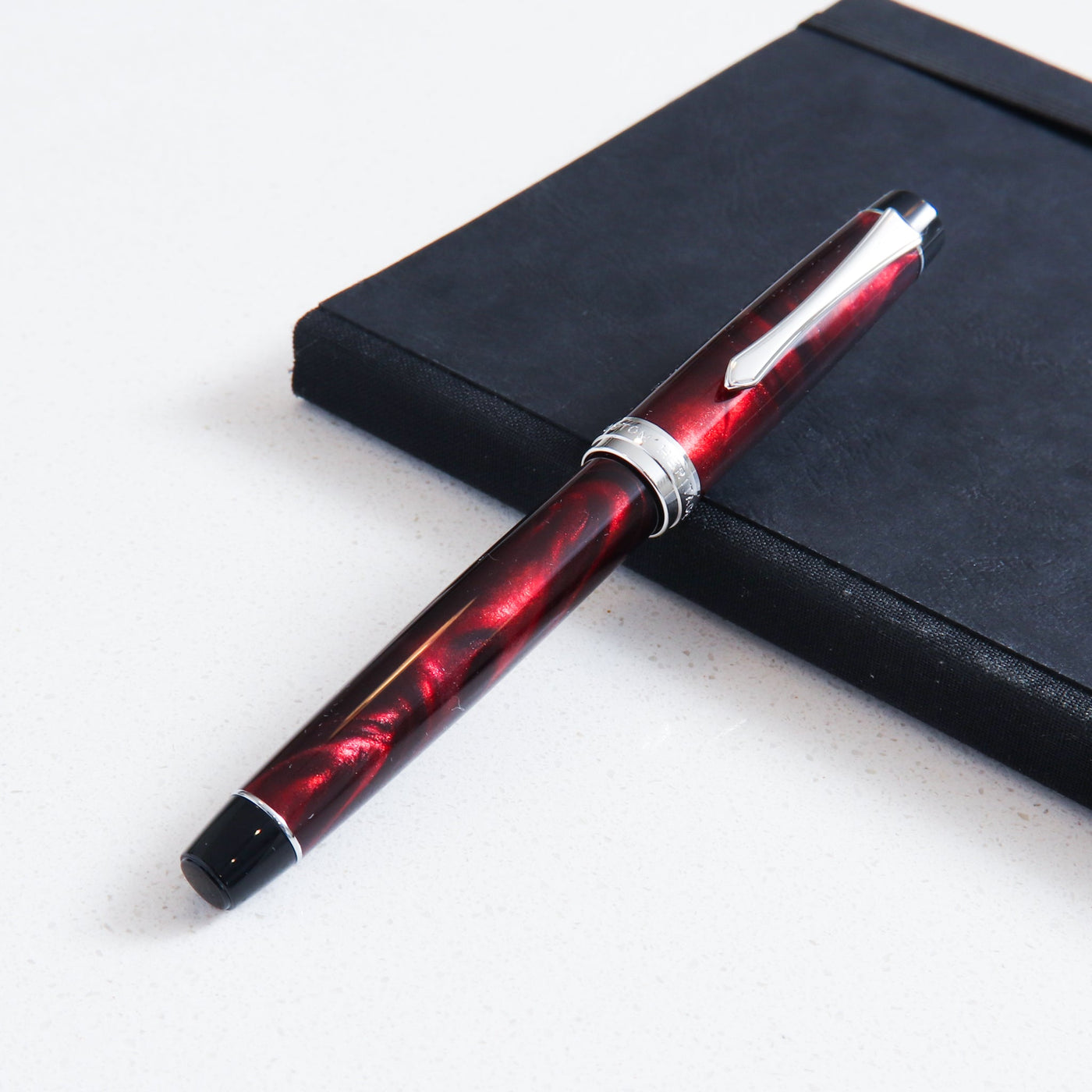 Pilot Red Marble Fountain Pen