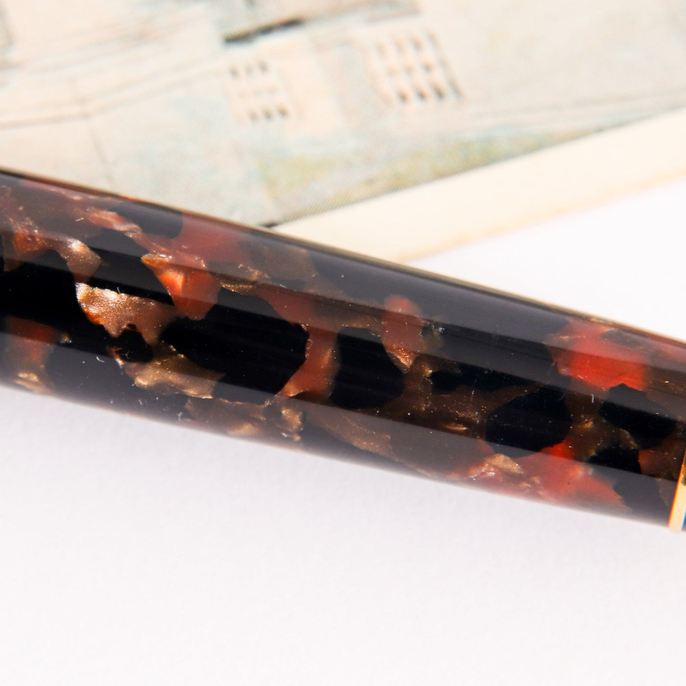 Pilot Custom LE Brown Rollerball Pen Brown And Black