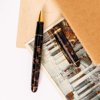 Pilot Custom LE Brown Rollerball Pen Uncapped