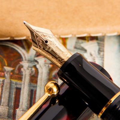 Pilot Custom LE Red Fountain Pen 14k Gold Nib