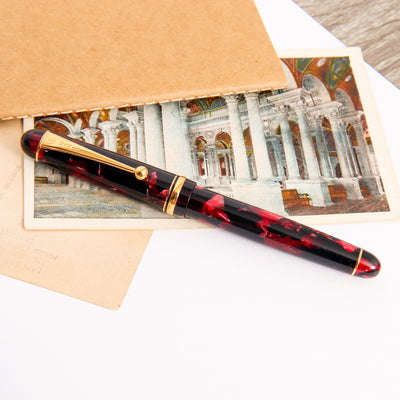 Pilot Custom LE Red Fountain Pen Capped