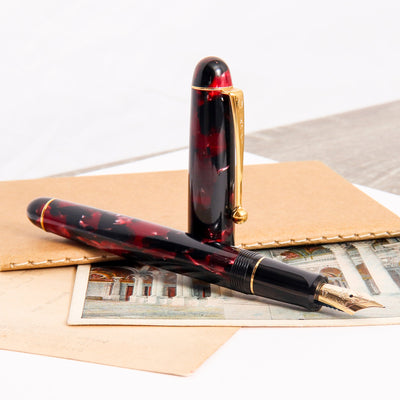 Pilot Custom LE Brown Rollerball Pen With Gold Trim