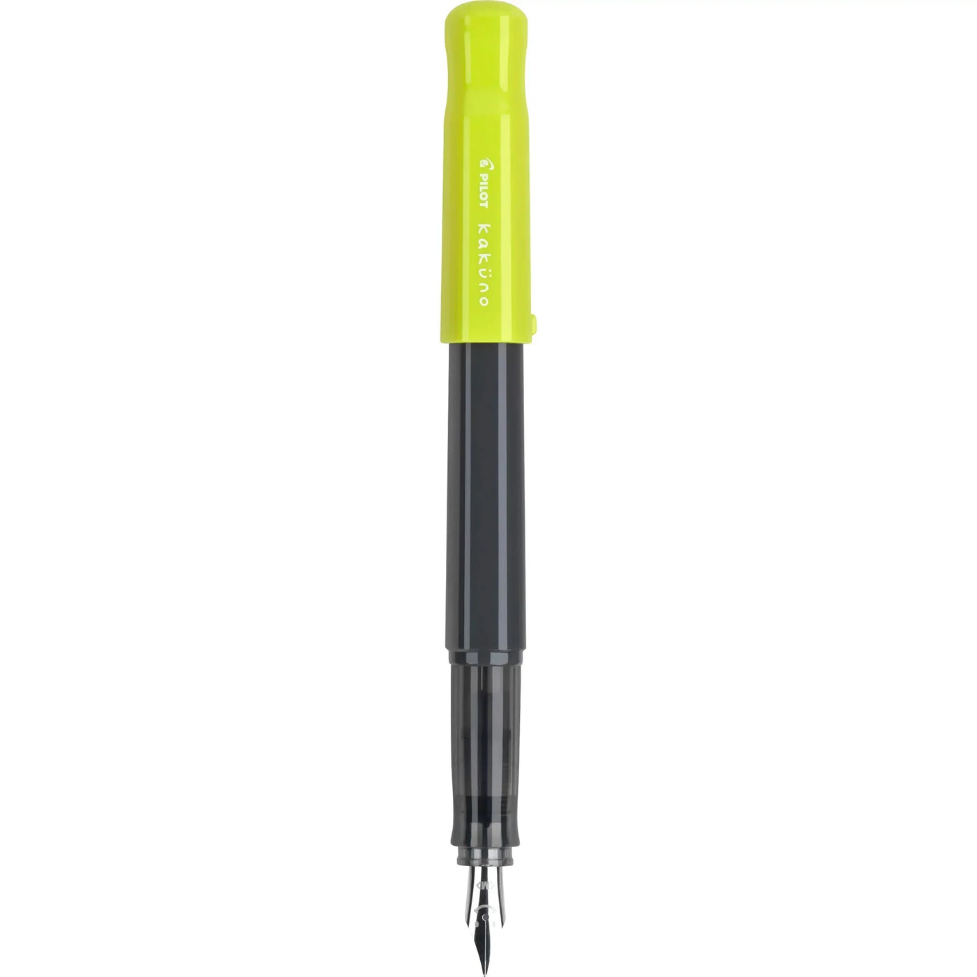 Pilot Kakuno Fountain Pen - Gray & Lime