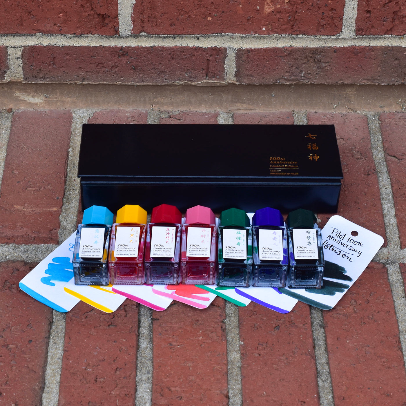Pilot Namiki Iroshizuku 100th Anniversary 15ml Mini Bottle Ink Set