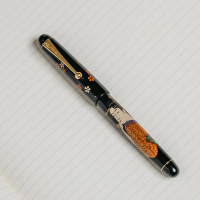 Namiki Nippon Art Ukiyo-e Vidro Fountain Pen