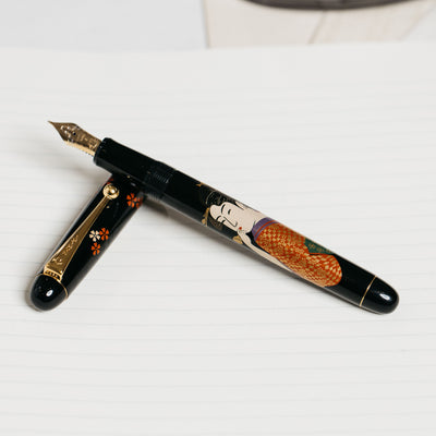 Namiki Nippon Art Ukiyo-e Vidro Fountain Pen