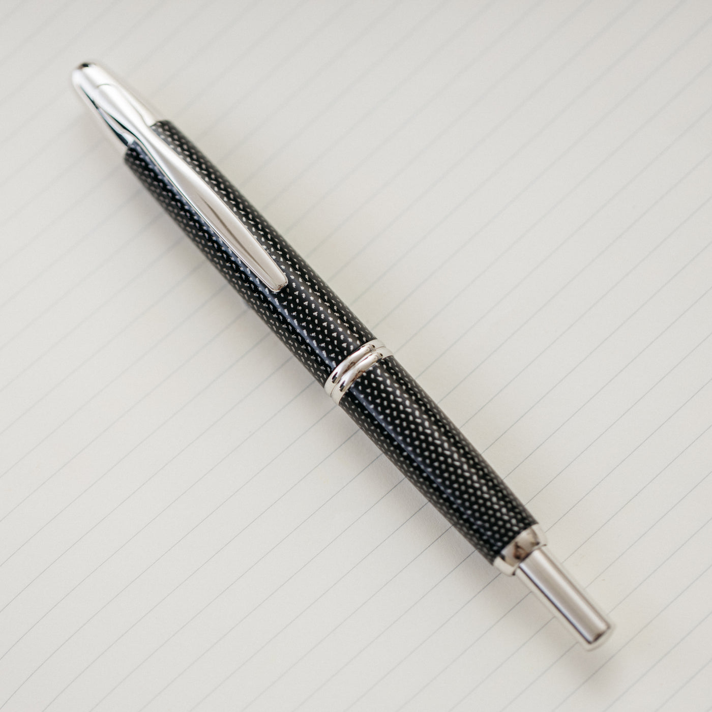 Pilot Vanishing Point Black Carbonesque Fountain Pen