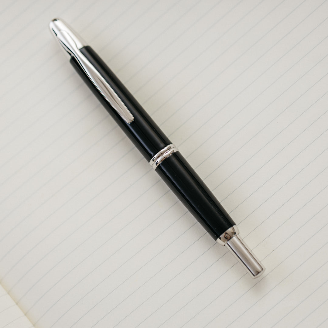 Pilot Vanishing Point Fountain Pen Black Rhodium