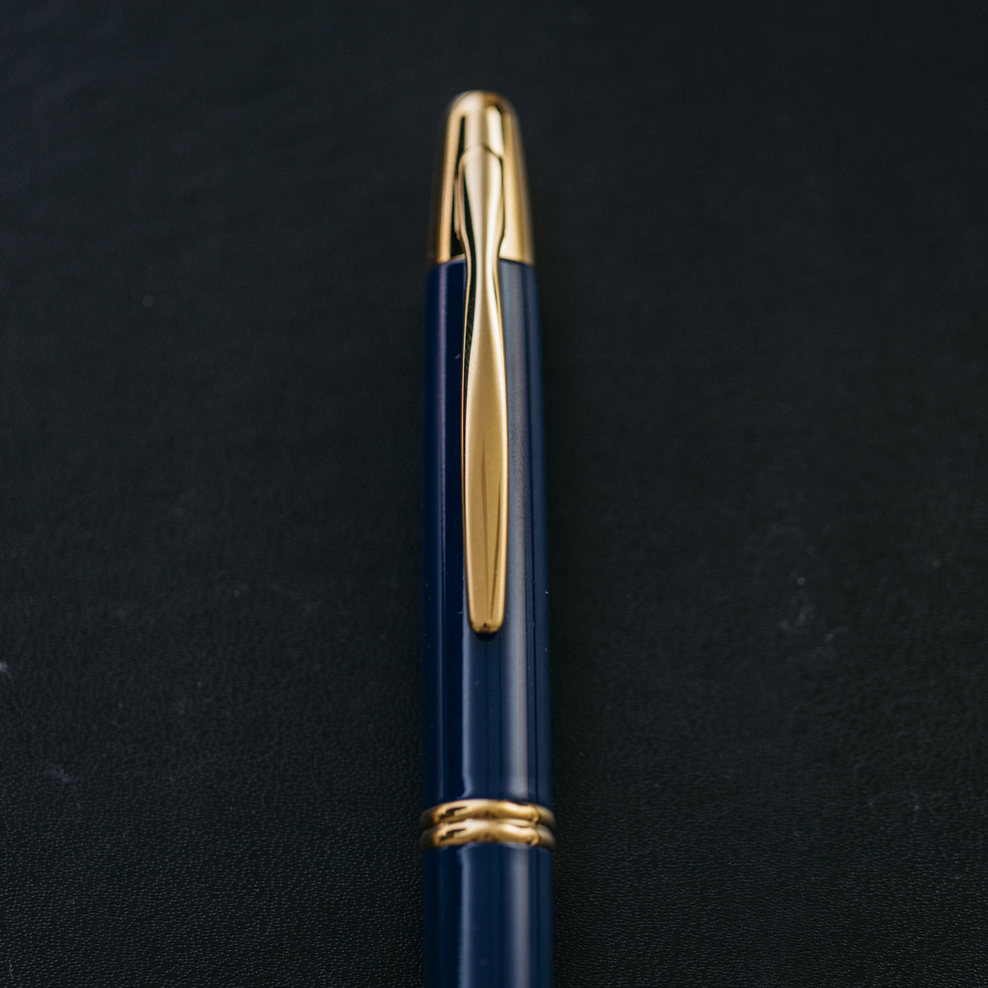 Pilot Vanishing Point Blue & Gold Fountain Pen