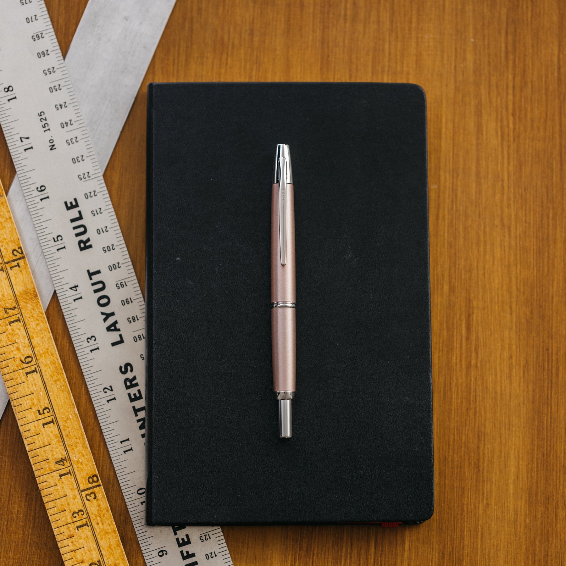 Pilot Fountain Pen Vanishing Point Decimo Retractable Champagne