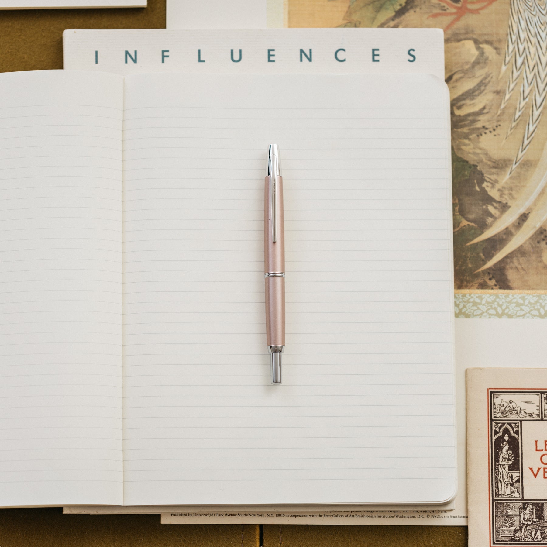 Pilot Fountain Pen Vanishing Point Decimo Retractable Champagne
