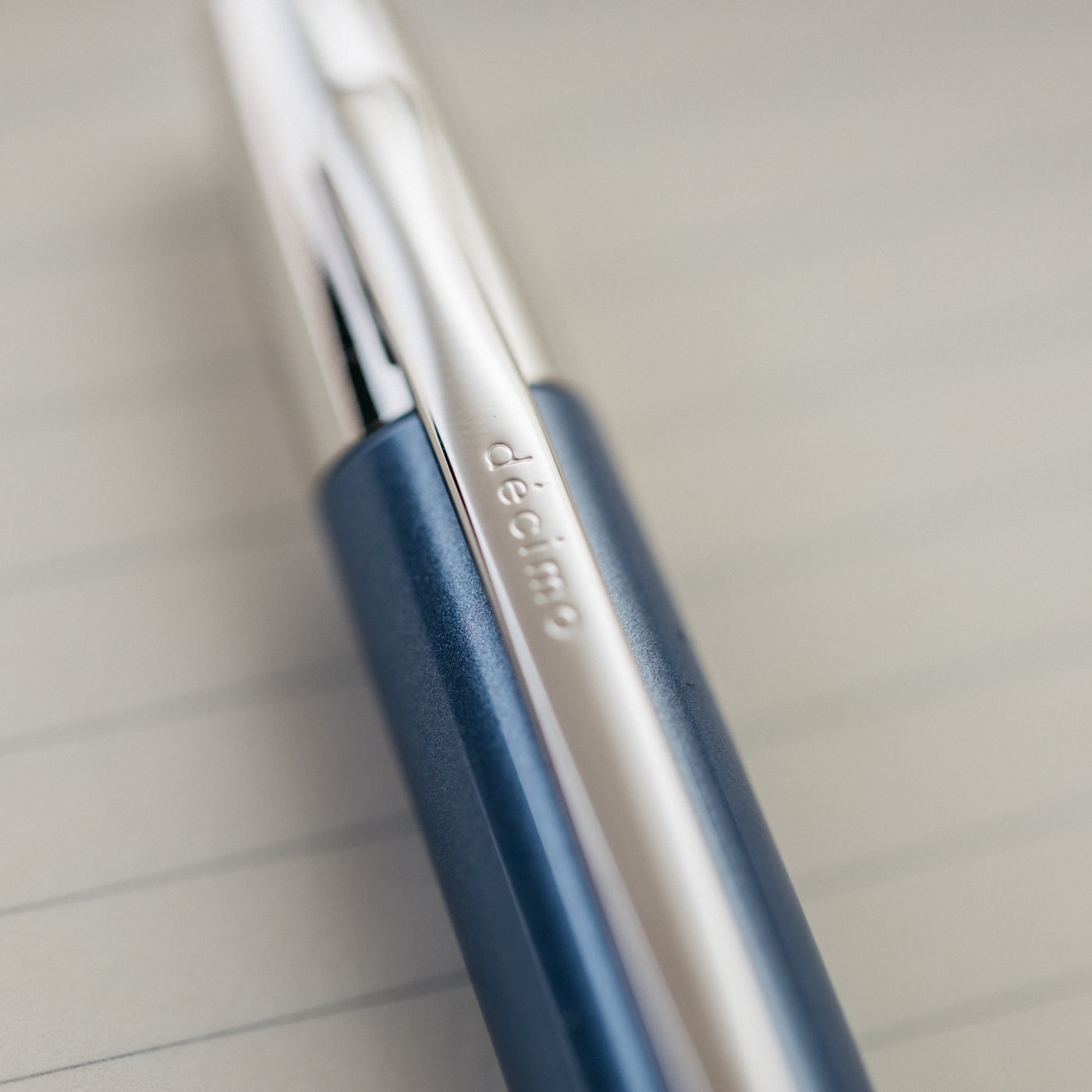 Pilot Vanishing Point Decimo Light Blue Fountain Pen