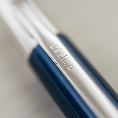 Pilot Vanishing Point Decimo Navy Blue Fountain Pen