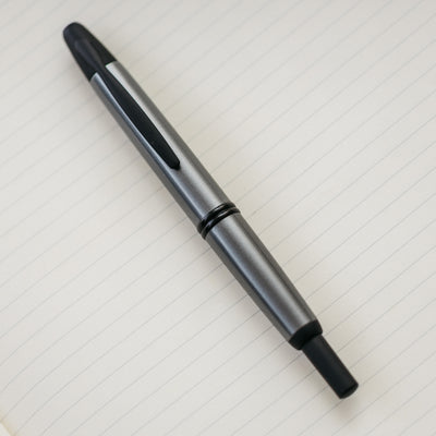 Pilot Vanishing Point Gun Metal & Matte Black Fountain Pen