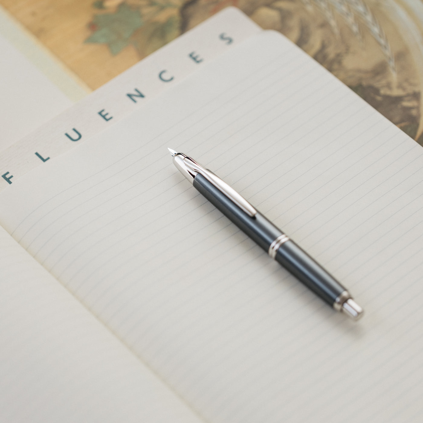 Pilot Vanishing Point Gun Metal Fountain Pen