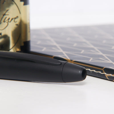 Pilot Vanishing Point LS Matte Black Fountain Pen Closed