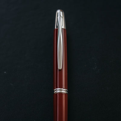 Pilot Vanishing Point Red & Rhodium Fountain Pen