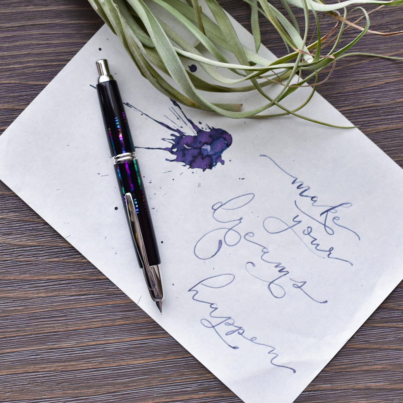 Pilot Vanishing Point Raden Water Surface Fountain Pen