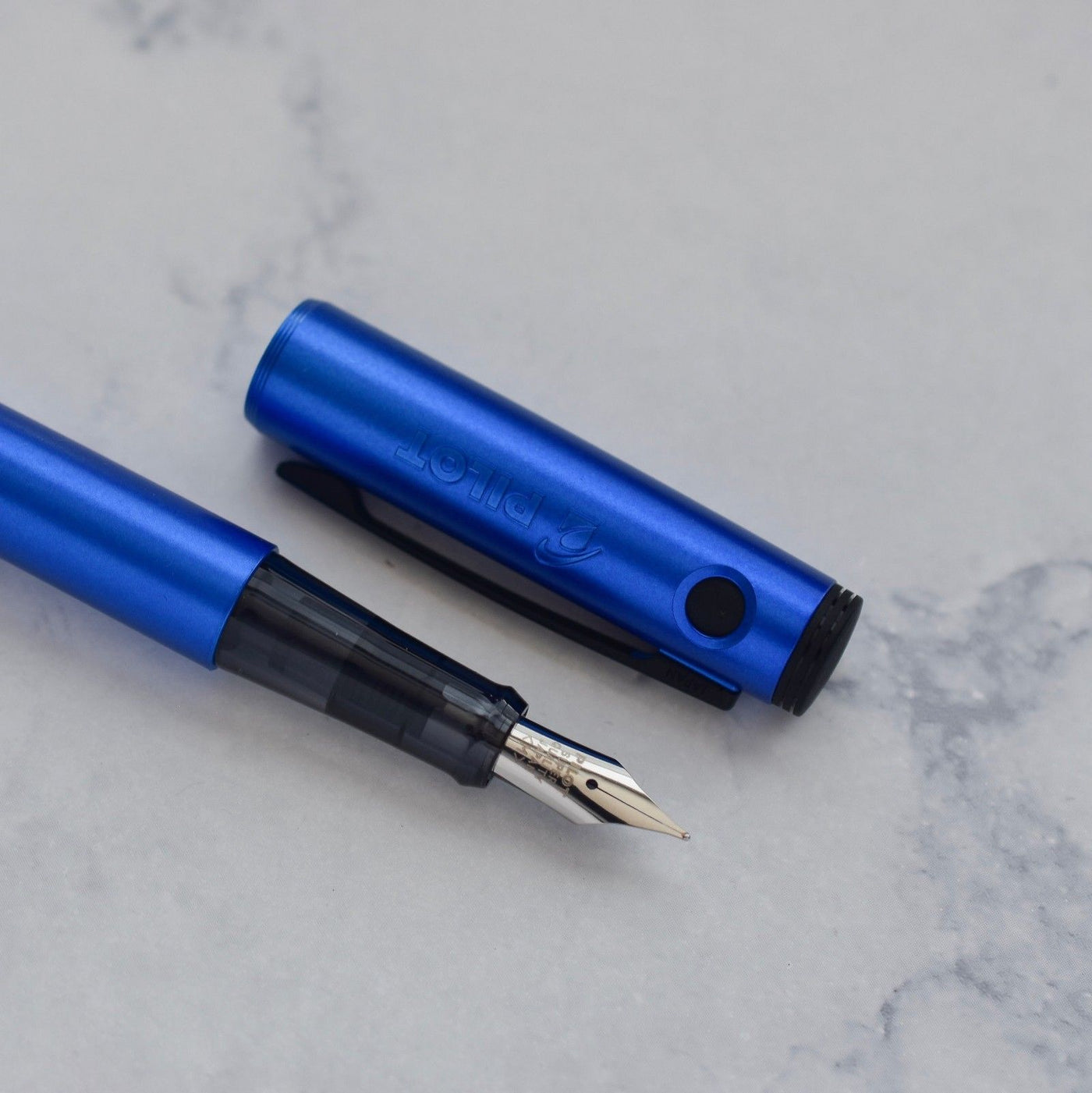 Pilot Explorer Blue Metal Fountain Pen-Pilot-Truphae
