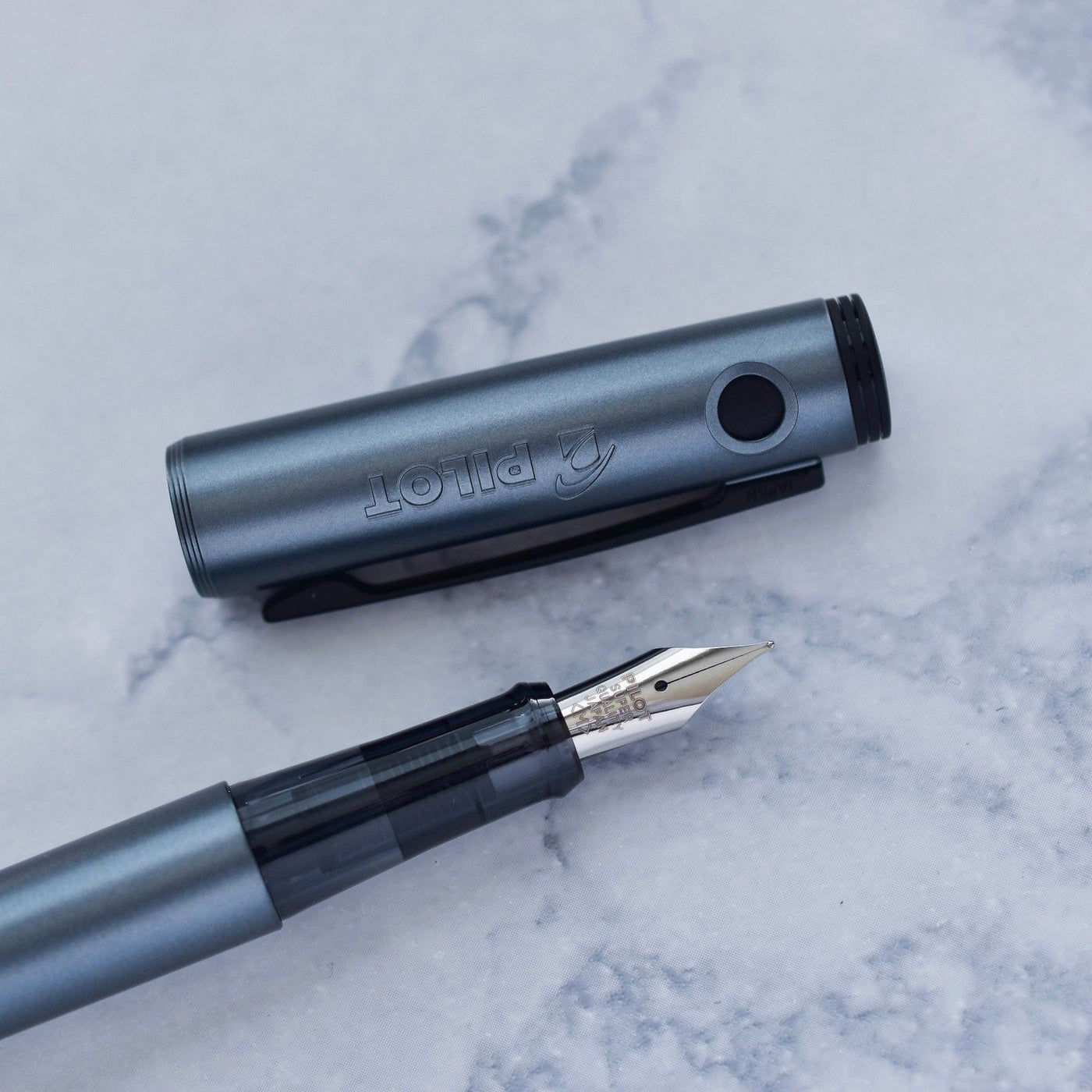 Pilot Explorer Dark Grey Metal Fountain Pen-Pilot-Truphae
