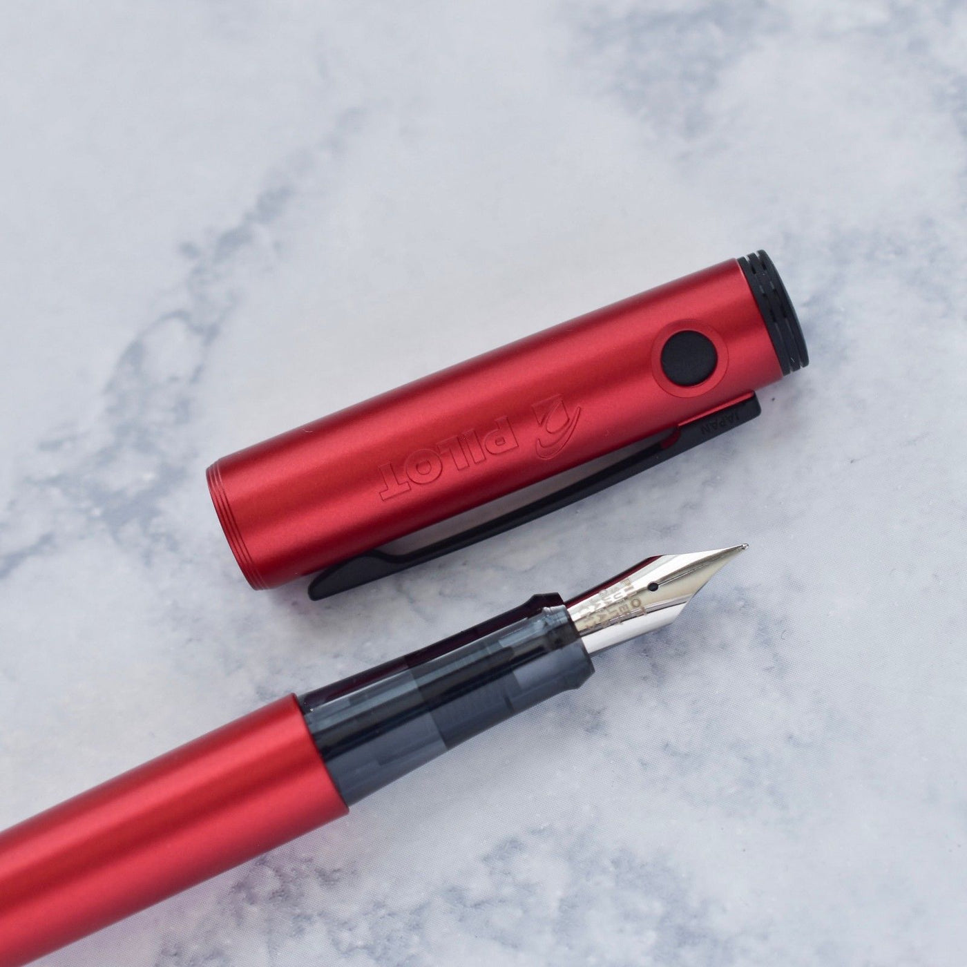 Pilot Explorer Red Metal Fountain Pen-Pilot-Truphae