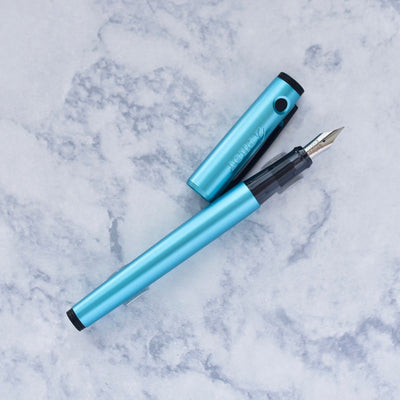 Pilot Explorer Turquoise Blue Metal Fountain Pen-Pilot-Truphae
