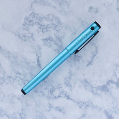 Pilot Explorer Turquoise Blue Metal Fountain Pen-Pilot-Truphae