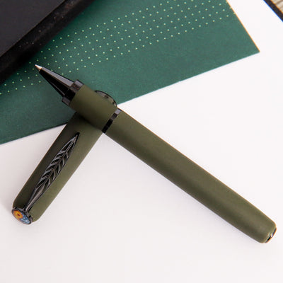 Pineider Alchemist Krakatoa Green Rollerball Pen