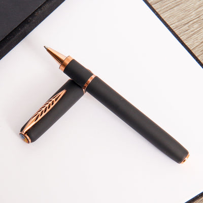 Pineider Alchemist Stromboli Black Rollerball Pen