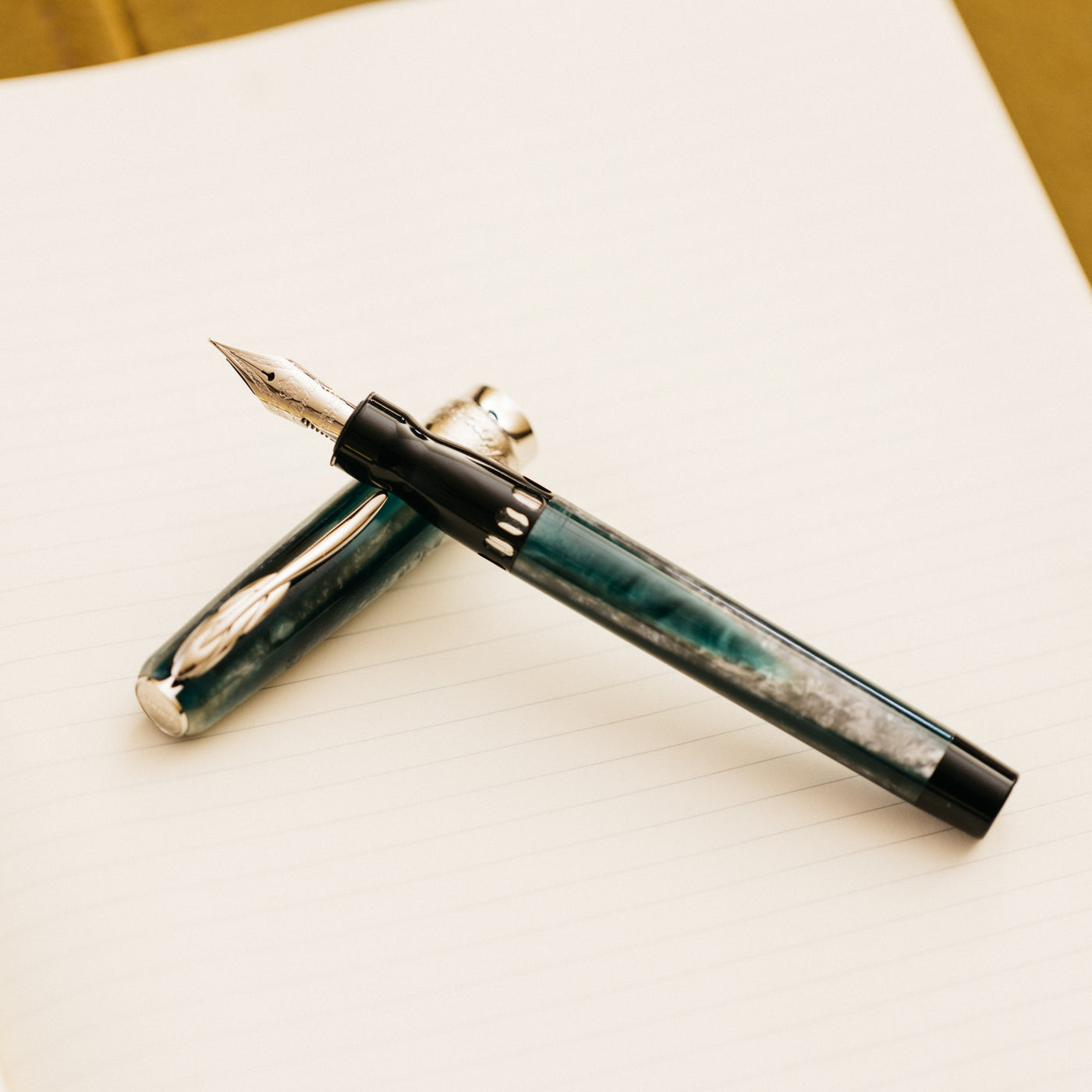 Pineider Arco Desert Beetle Fountain Pen