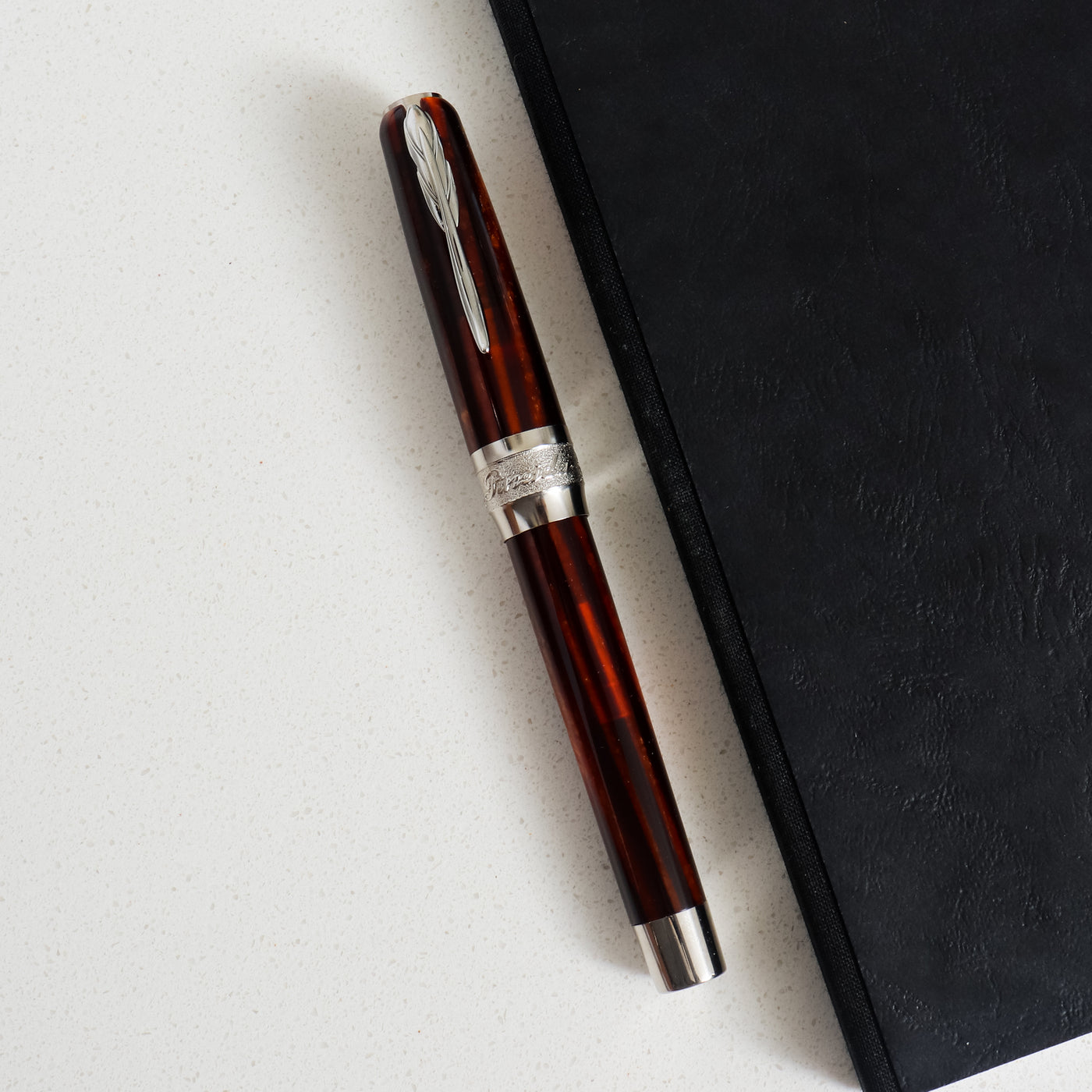 Pineider Arco Oak Fountain Pen