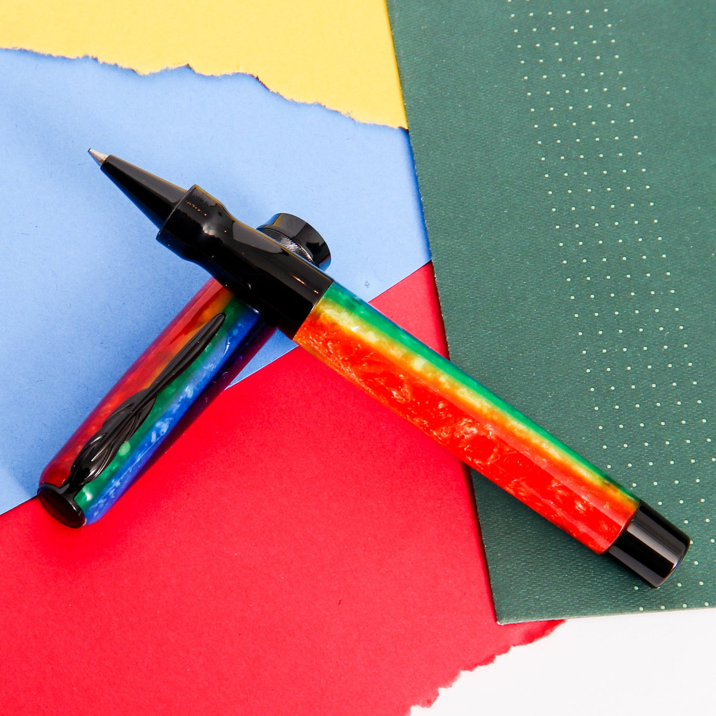 Pineider Arco Rainbow Rollerball Pen
