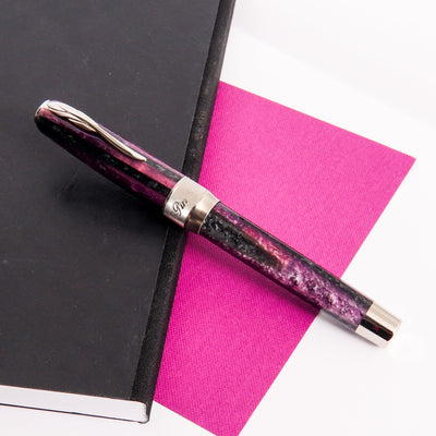 Pineider Arco Violet Fountain Pen Capped