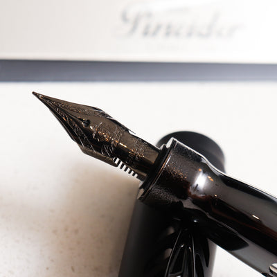 Pineider Arman Black Aluminum Limited Edition Fountain Pen