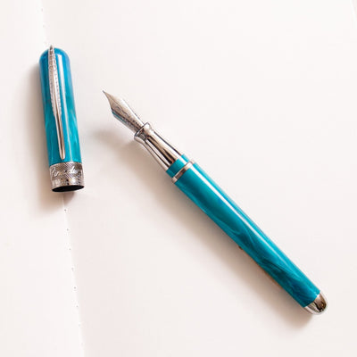 Pineider Avatar Abalone Green Fountain Pen