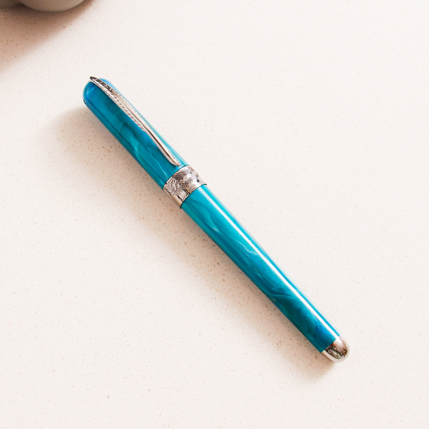 Pineider Avatar Abalone Green Fountain Pen