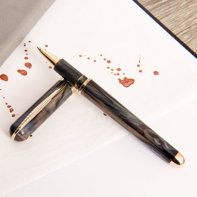 Pineider Avatar Deluxe Riace Bronze Rollerball Pen