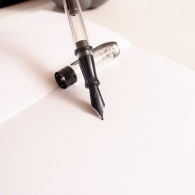 Pineider Avatar Demo Black Clear Fountain Pen