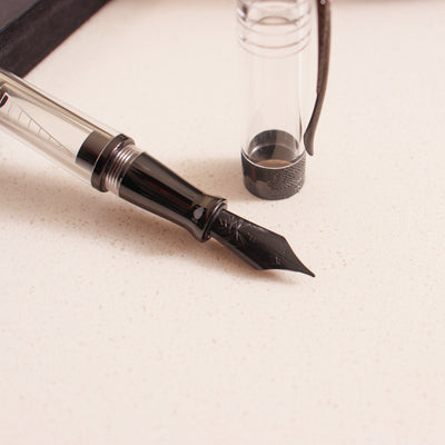 Pineider Avatar Demo Black Clear Fountain Pen