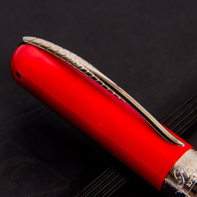 Pineider-Avatar-Twin-Tank-Touchdown-Devil-Red-Fountain-Pen-Clip