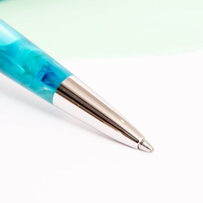 Pineider Avatar UR Abalone Green Ballpoint Pen Tip